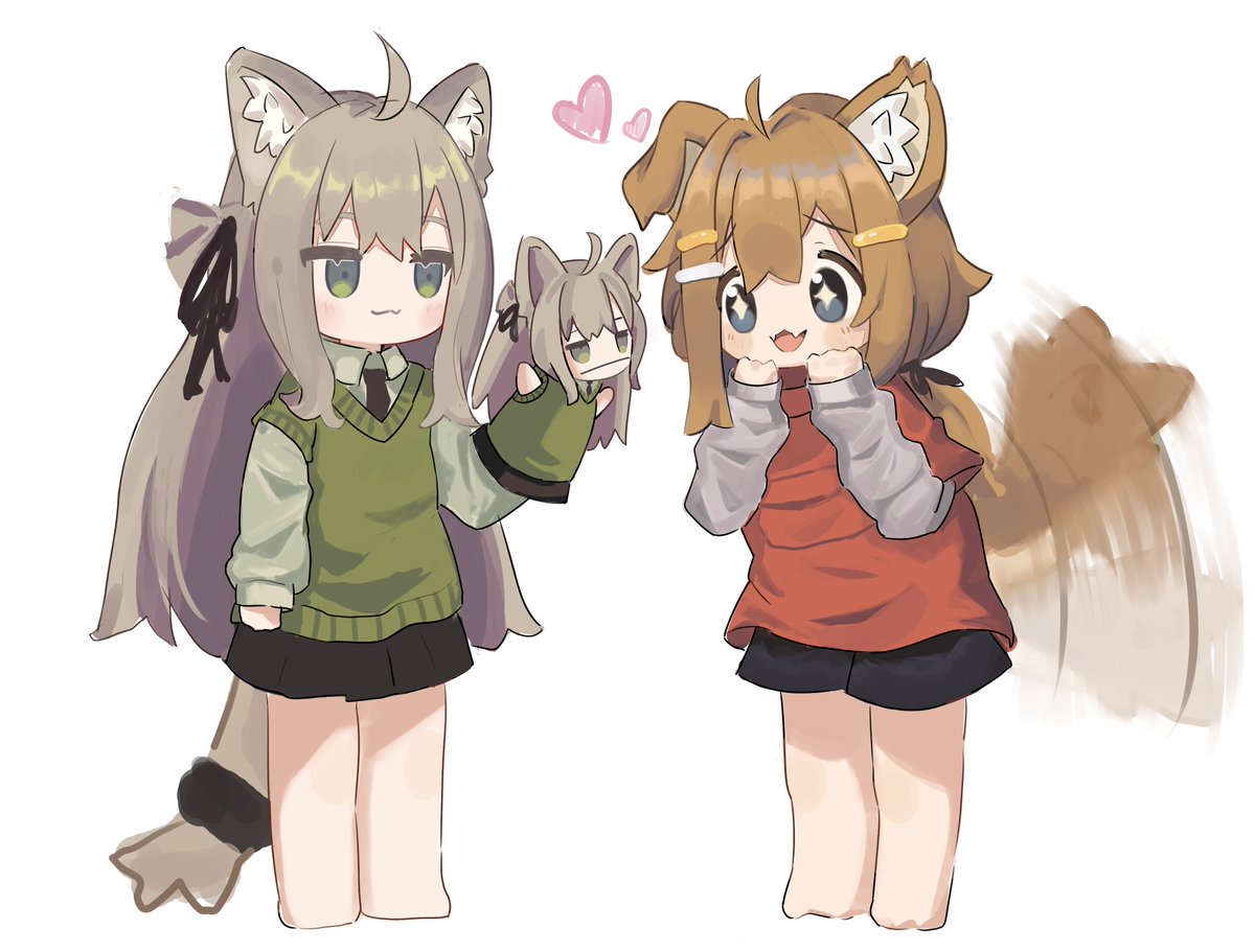 ｷﾌﾟパペット
#VRCイラスト #キプフェル #まめひなた