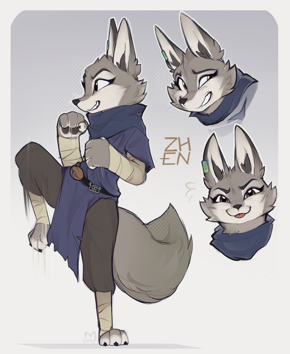 zhen_renoji's tweet image. Preparing for kfp 5 🦊💙

Art by Lerkfruitbat
#KungFuPanda4 #Zhen #Fanart #artist #ForYourPage