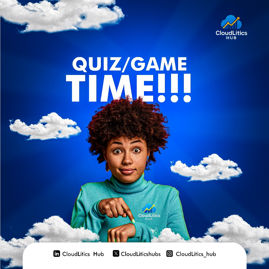 CloudLiticshubs's tweet image. 🚀Azure Quiz – 5 Quick Questions!🚀

Test your cloud skills &amp;amp; tag a friend!

1️⃣ ADF or Functions?

Reply with your answers!

Follow us for more quizzes &amp;amp; free workshops.

#Azure #CloudQuiz #TechChallenge #DataEngineering #CloudLiticsHub #FreeTraining