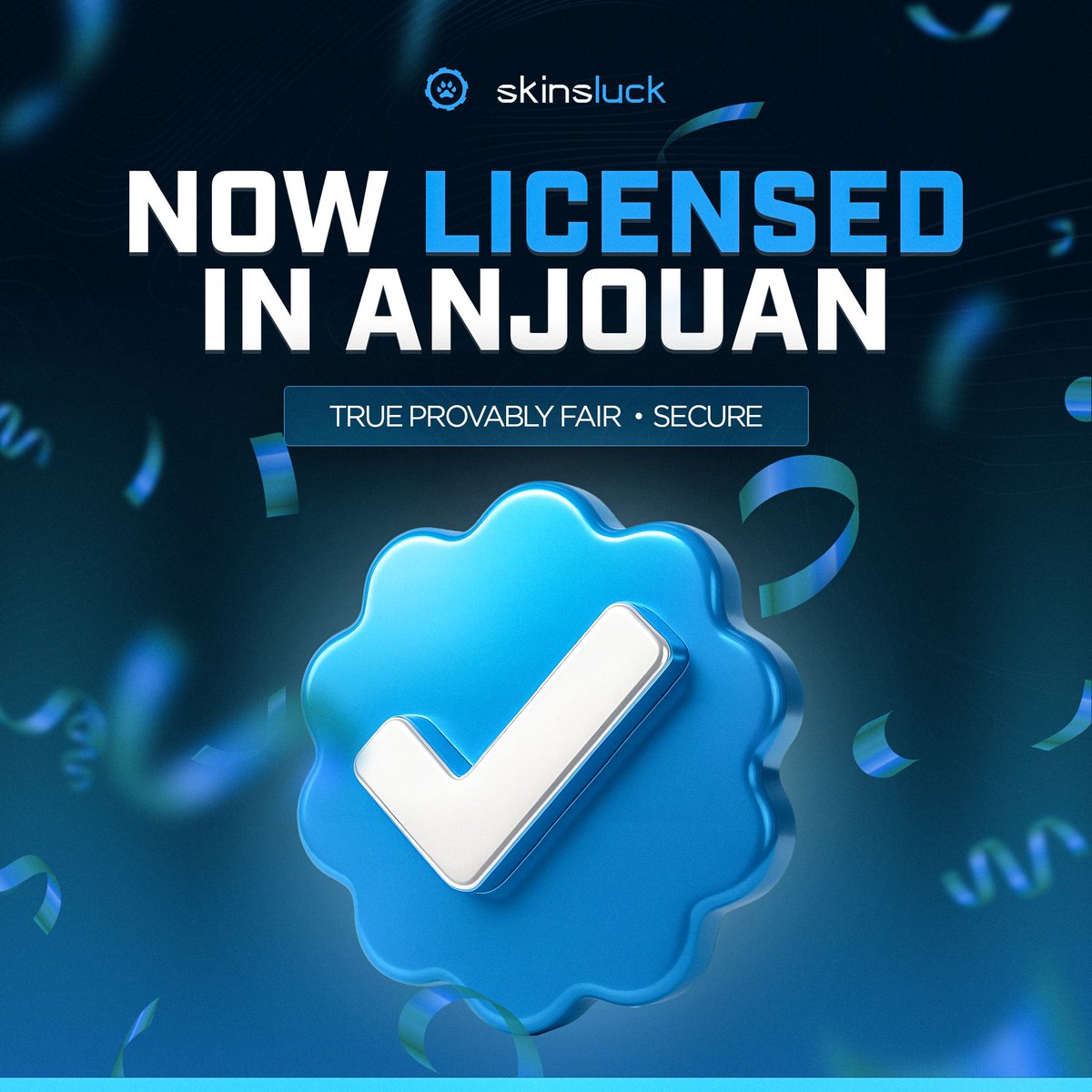 SkinsLuck.com tweet media