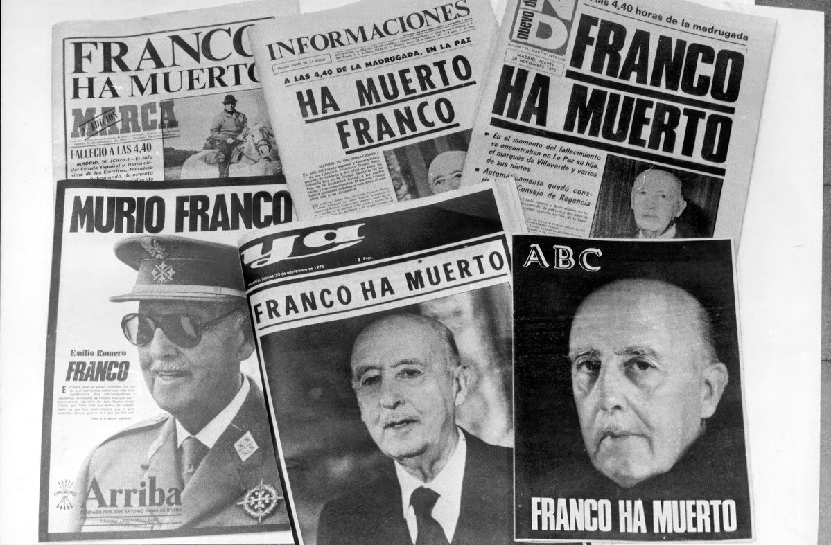 CatalunyaRadio's tweet image. Al #MatíCatRàdio fem l&apos;informatiu que hauríem fet el 20 de novembre de 1975. Amb el suport dels serveis informatius de Catalunya Ràdio i l&apos;assessorament d&apos;@enriccalpena 
catradio.top/InformatiuFran…