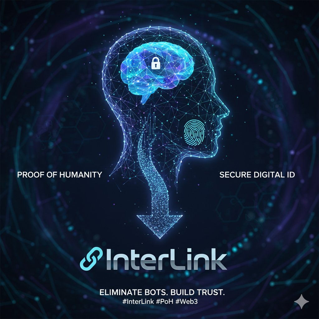 GobinGobin45's tweet image. InterLink 🔗 isn&apos;t just &apos;Free Mining&apos;; it&apos;s based on Proof of Humanity (PoH)

Other apps just make you tap, but InterLink uses Biometric verification &amp;amp; ZK-Proof to make every user a Unique Human Node. The real solution to eliminate Bots in Web3! 
#Inter_link
#ITLG
#ITL