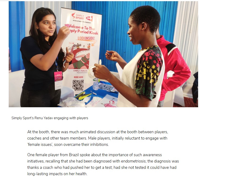 SSF is proud to support BWF’s groundbreaking work in female athlete health. Honoured to be  featured on BWF’s site, highlighting our commitment to inclusive, athlete-centred support! 

More: bwfbadminton.com

#SimplySportFoundation #SimplyPeriods #WomenInSport #BWF