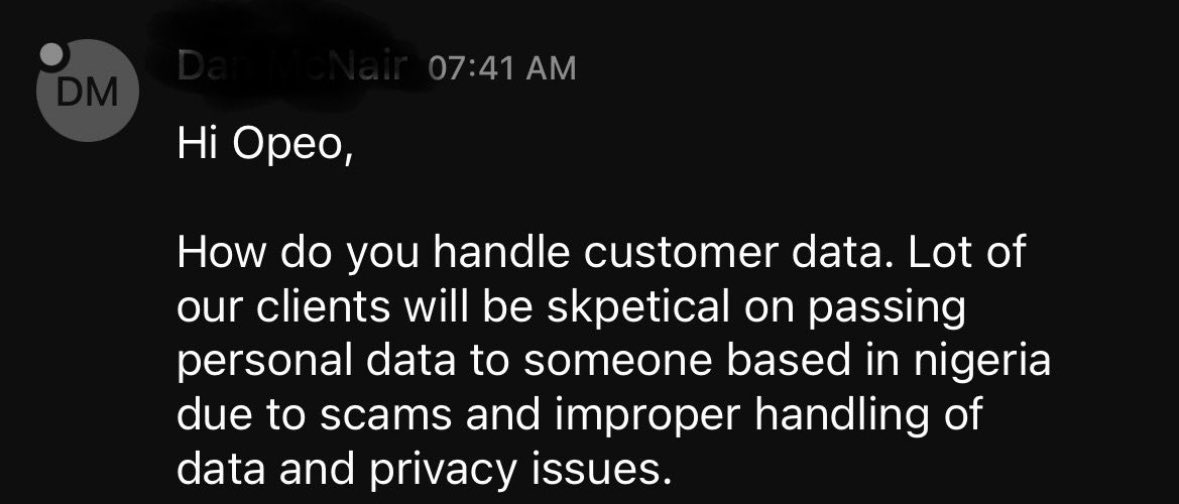 hannytalker's tweet image. I saw this on LinkedIn .

Have you been ignored on Upwork simply because you are from Nigeria?