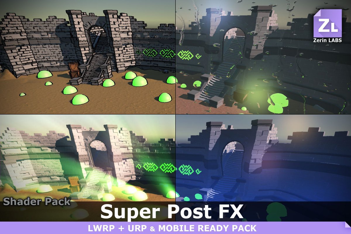ZerinLABS's tweet image. No post-process, no polish. 🎬🌟
 
This FX pack adds instant glam

Get it here!
assetstore.unity.com/packages/vfx/s…

#gamedev #assetstore #unity