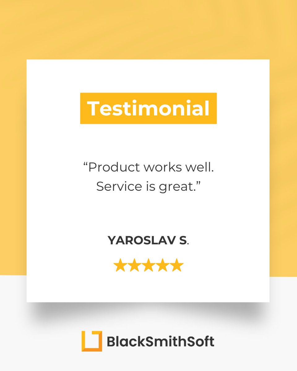 blacksmithsoft1's tweet image. Thanks for the review, Yaroslav!

We’re proud to bring passion and care to every project we deliver.

📲 Discover how we can help your team: blacksmithsoft.com 

#autodesk #autodeskconstructioncloud #bim #clientsuccess #constructionsoftware