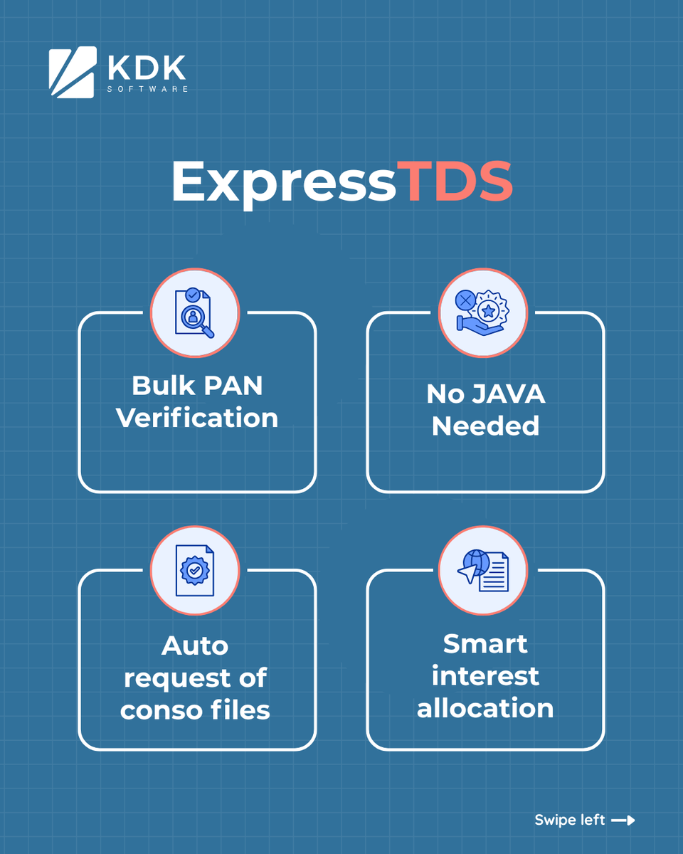 KDKSoftwares's tweet image. Best Automated Tools to Help CFOs Manage &amp;amp; File Tax Returns: A Story Every Accountant Relates To - Read Full Blog zurl.co/2OqJx 

#CFO #CorporateFinance #GSTFiling #IncomeTaxReturn #GSTSoftware #TDSSoftware #ITRSoftware #VendorReconciliation #CorporateFinance