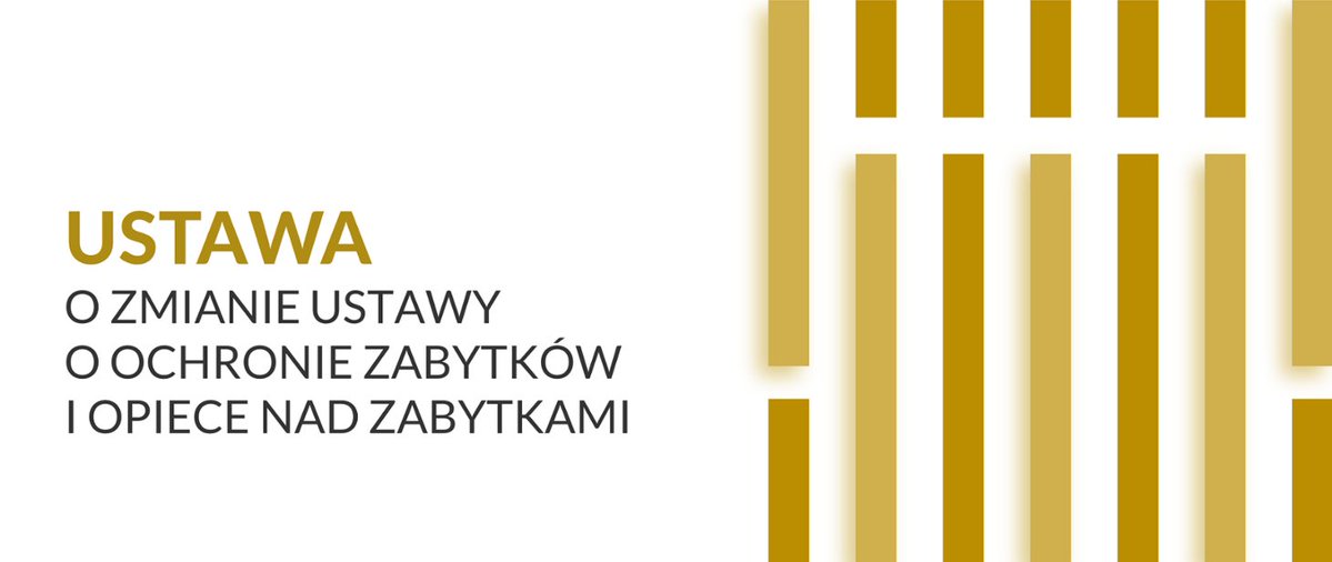 Ustawa o zmianie ustawy o ochronie zabytków podpisana przez Prezydenta RP

18 listopada br. Prezydent RP Karol Nawrocki podpisał ustawę o zmianie ustawy o ochronie zabytków i opiece nad zabytkami oraz niektórych innych ustaw. Ustawa została uchwalona przez Sejm RP na posiedzeniu