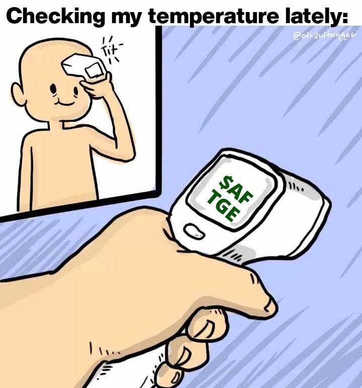 Me every now and then,
After making announcement concerning the second epoch of galxe task, my temperature gets much higher.

The privacy token TGE is closer than expected, the question is, are you locked in?

Follow <a href="/Americanfort_io/">AmericanFortress</a> || $AF || #AFChampion