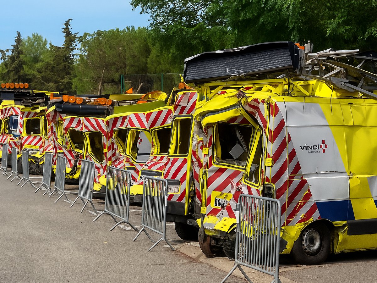 Viendo estas fotos, está clarísimo que si hubieran llevado una Baliza V16 nada de esto habría pasado.