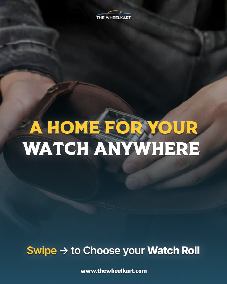 TheWheelKart's tweet image. Take luxury on the go with a single watch case made for collectors.

Handcrafted with genuine leather and designed for ultimate durability and refined style.

Keep your legacy secure.

#WatchProtection #LeatherTravelCase #LuxuryLifestyle #TimepieceTravel #MOZSLY