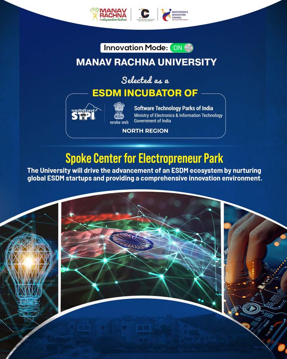 manav_rachna's tweet image. 𝑊ℎ𝑒𝑛 𝑎 𝑛𝑎𝑡𝑖𝑜𝑛 𝑏𝑢𝑖𝑙𝑑𝑠 𝑜𝑛 𝑐𝑜𝑑𝑒, 𝑐𝑖𝑟𝑐𝑢𝑖𝑡𝑠, 𝑎𝑛𝑑 𝑖𝑑𝑒𝑎𝑠, 𝑒𝑣𝑒𝑟𝑦 𝑖𝑛𝑛𝑜𝑣𝑎𝑡𝑖𝑜𝑛 ℎ𝑢𝑏 𝑝𝑢𝑠ℎ𝑒𝑠 𝑡ℎ𝑒 𝑐𝑜𝑢𝑛𝑡𝑟𝑦 𝑐𝑙𝑜𝑠𝑒𝑟 𝑡𝑜 𝑎 𝑡𝑒𝑐ℎ-𝑒𝑚𝑝𝑜𝑤𝑒𝑟𝑒𝑑 𝑓𝑢𝑡𝑢𝑟𝑒. 𝐴𝑛𝑑 𝑡𝑜𝑑𝑎𝑦, 𝑀𝑎𝑛𝑎𝑣 𝑅𝑎𝑐ℎ𝑛𝑎…