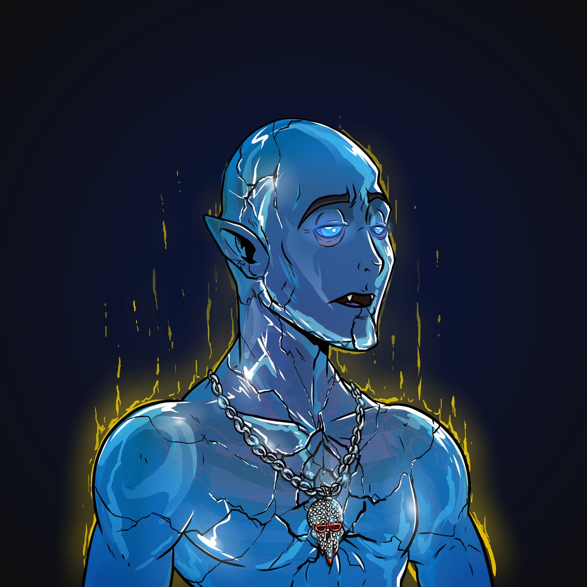 Just made a new <a href="/SoDeadNFT/">SoDead</a> relic and its looking cold asf 🥶.