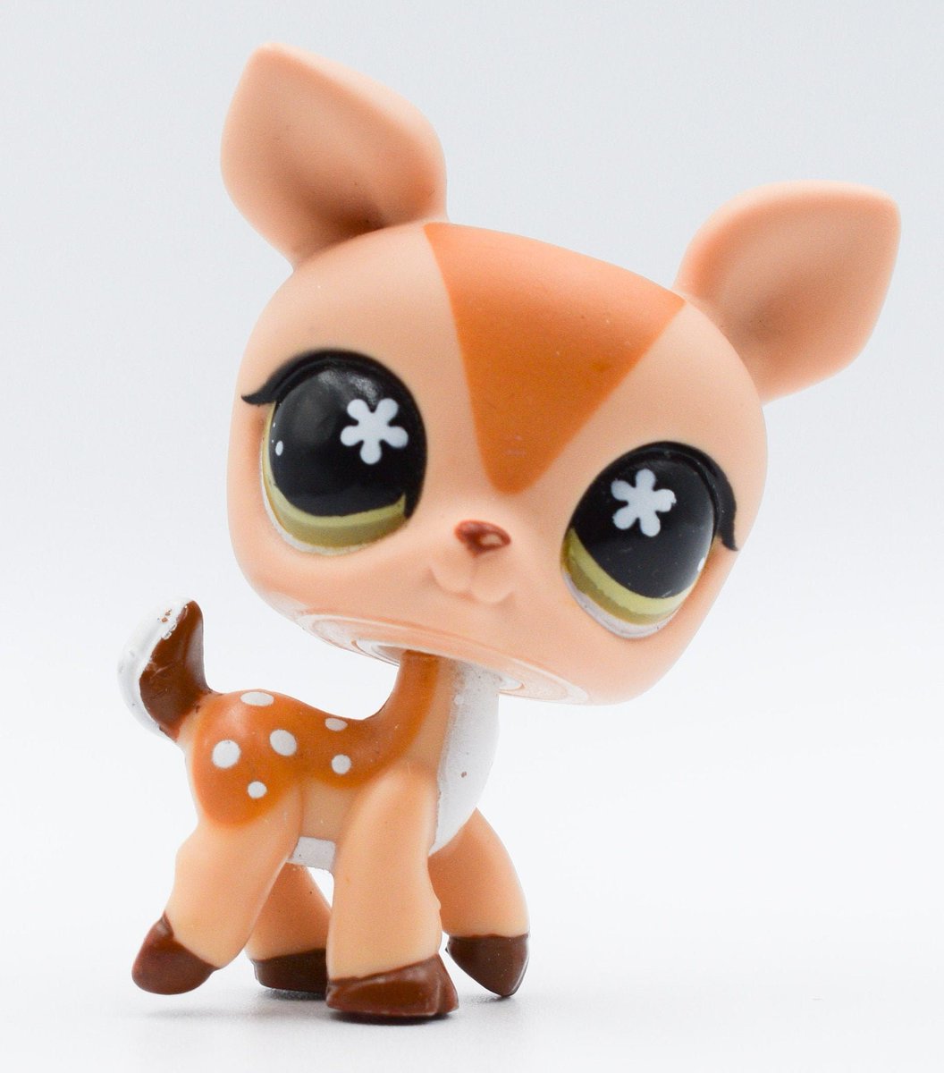 idk joshua always looks like this deer from Littlest Pet Shop to me like the natural eyeliner is always on point