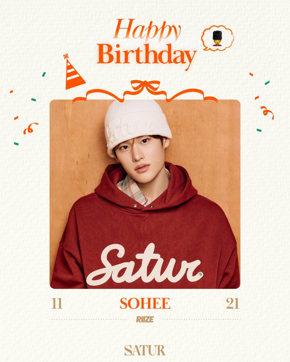 satur_official's tweet image. SET the Tune, SATUR #HAPPYSOHEEDAY🎁

SATUR의 모델, RIIZE 소희님의 생일을 진심으로 축하드립니다. 💂‍♂️🎊

소희님의 생일을 기념하며, SATUR가 소희님의 미공개 화보컷을 공개합니다.

청춘의 에너지와 세터의 감성을 담아낸 RIIZE 소희의 분위기를 지금 만나보세요.

#SATUR #세터 #RIIZE  #라이즈…