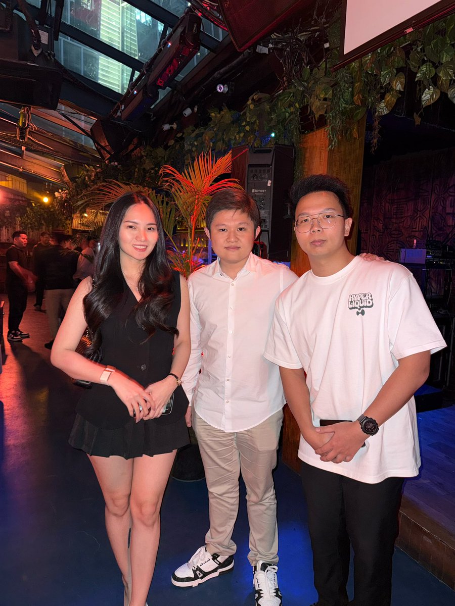 ellenleanartha's tweet image. Good to see everyone at @Hyperliquid_IDN event last night 🔥
