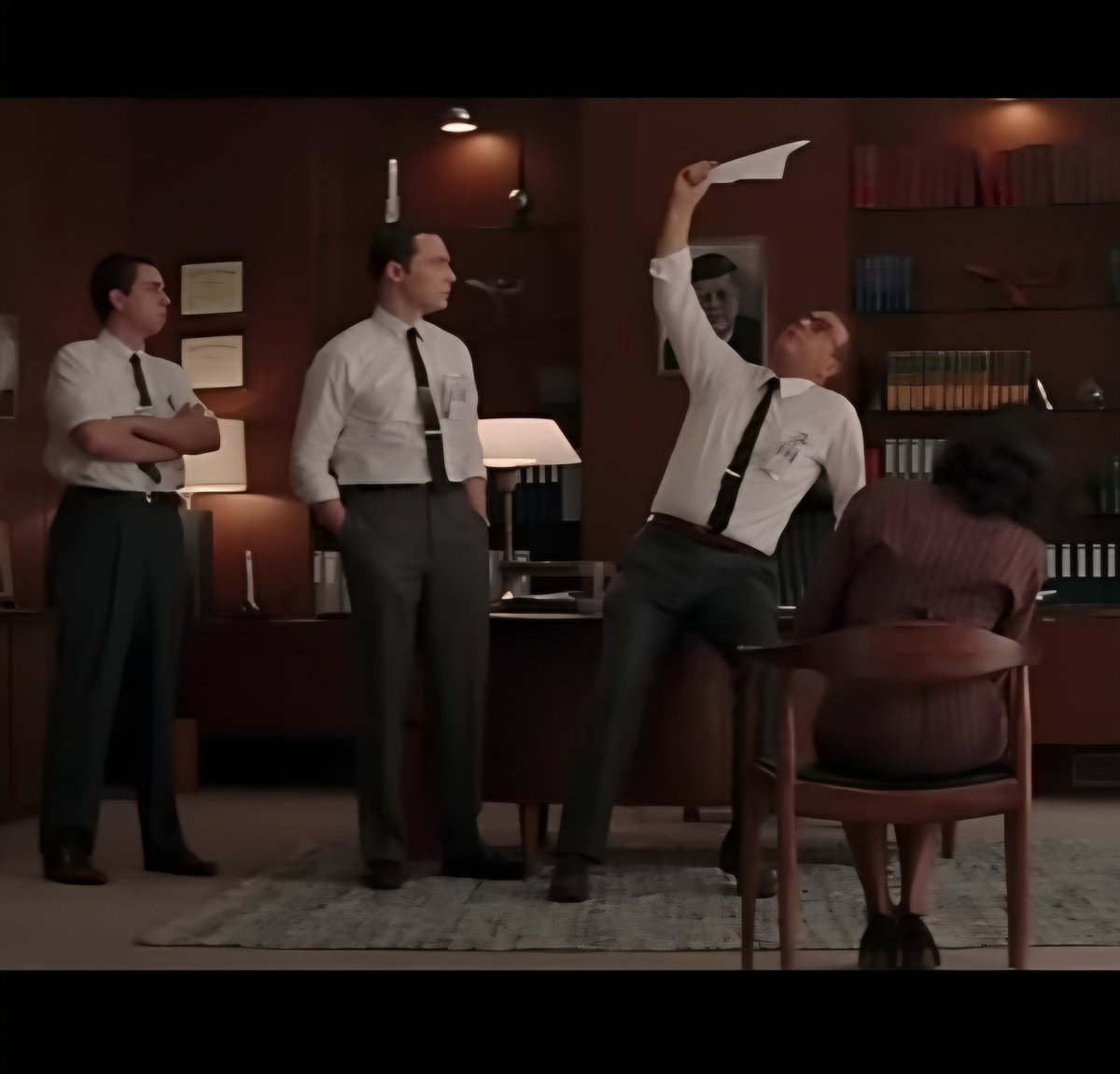 TheDisproof's tweet image. Regarding the Epstein files....Remember that scene from Hidden Figures where they held the redacted paper up to the light and could still read it. I bet the Trump admin wants some darker ink right now.