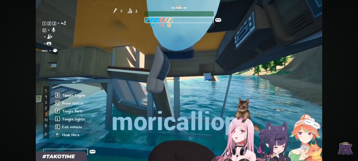 0610_tsuki's tweet image. It is always so much  fun  to see you guys play together www❤️🧡💜
#calliolive #takotime #kfp