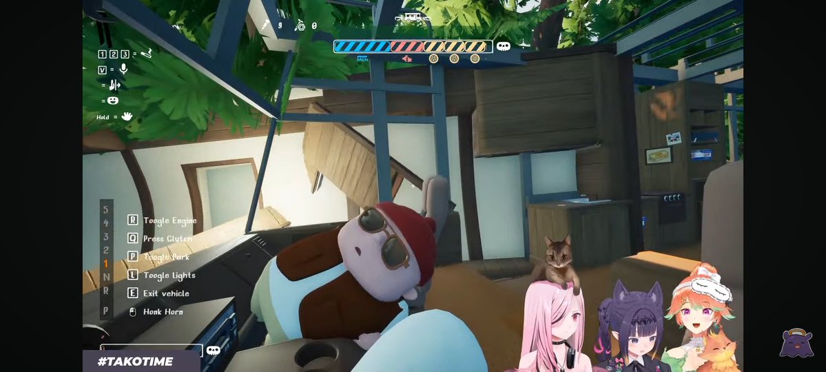 0610_tsuki's tweet image. It is always so much  fun  to see you guys play together www❤️🧡💜
#calliolive #takotime #kfp