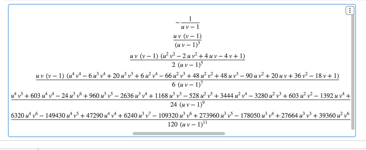 一応計算機でひねり出せたが，規則性わかんねぇ