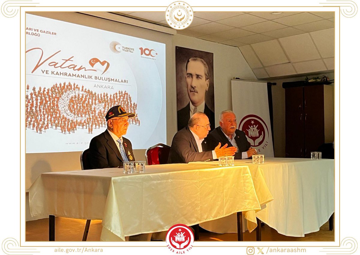 Ankaraashm's tweet photo. “Vatan ve Kahramanlık Buluşmaları” programı kapsamında Keçiören Sosyal Hizmet Merkezi koordinasyonunda şehidimizin kıymetli ailesi ve gazimiz Şehit Mehmet KARAKAŞOĞLU Mesleki ve Teknik Anadolu Lisesi öğrencileriyle bir araya geldi.

#Minnettarız🇹🇷
@tcailesosyal 
@ashb_sehitgazi https://t.co/03jQYOtqFn