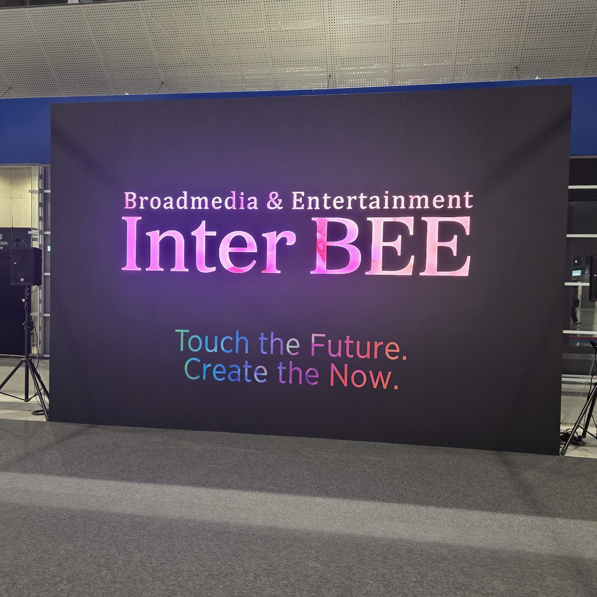 M2P_VOCALOID's tweet image. めっちゃ楽しかった〜!
 #InterBEE2025