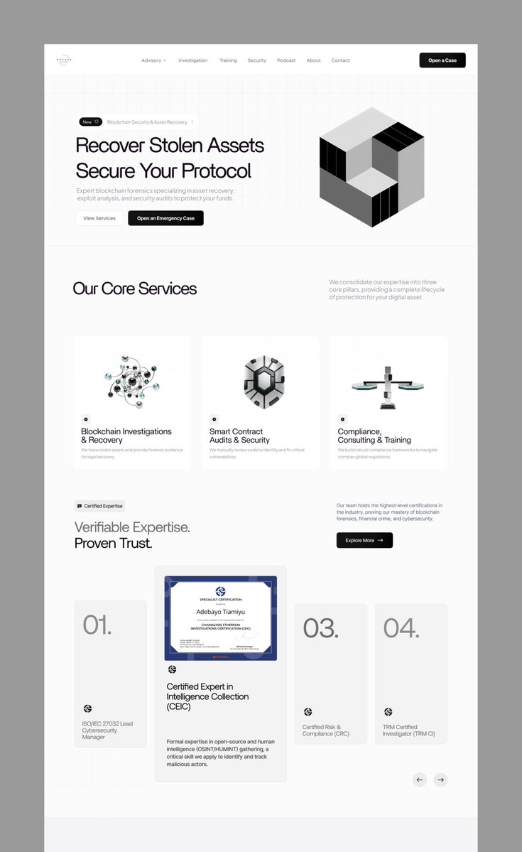 Victor_Webflow's tweet image. We don&apos;t stop cooking.

A few shots from an ongoing project we’re building at the studio for Bech 32 ✨