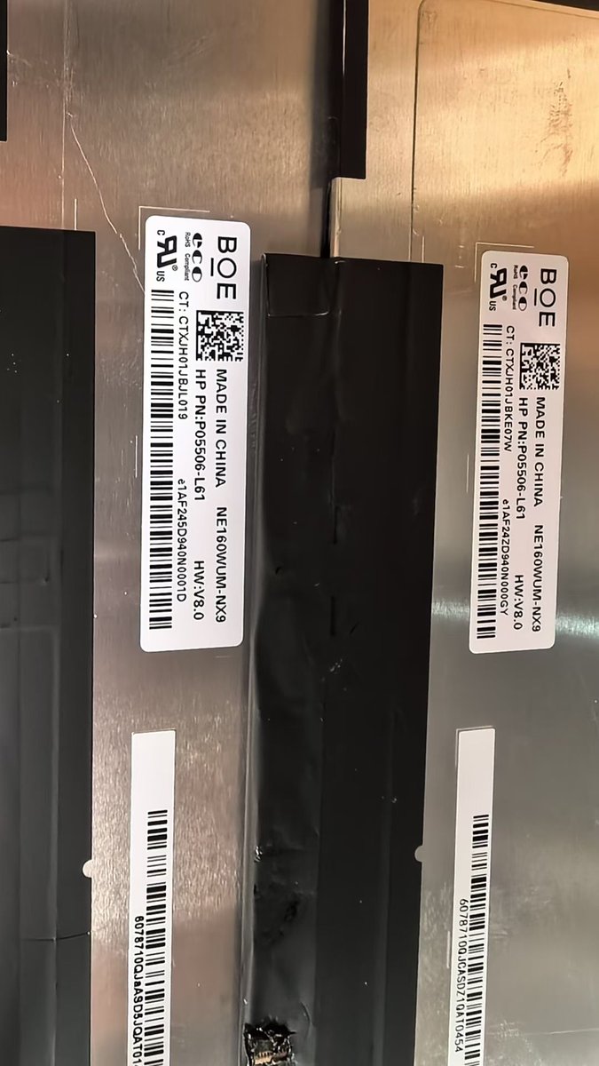 lpscreens's tweet image. 🔥 16.0&apos;&apos; Laptop Screens in Stock!
NE160WUM-NX9 / NE160QDM-NZD / NE160WUM-N65 / NE160WUM-N63
NV160WUM-N4D / NV160WUM-T01 / NV160WUM-T03

High-quality LCD panels for repair &amp;amp; refurbishing.
DM for pricing &amp;amp; compatibility. ⚡

#LaptopScreen #LCDPanel #16Inch #RepairParts #Wholesale