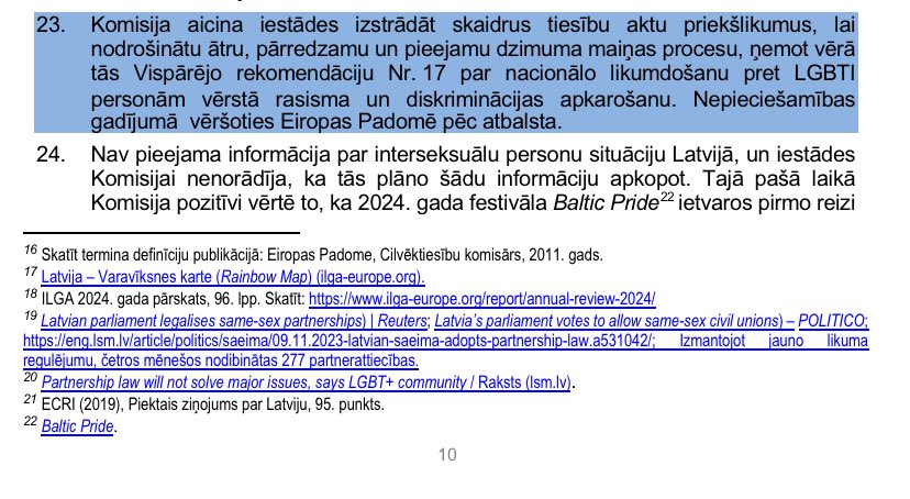 r_freidenfelds's tweet image. 🚩Šovakar transgenderi pulcēsies pie Latvijas Kara muzeja, aicinot [SIF dotētos] medijus viņus publiski pieminēt🏳️‍⚧️🏳️‍🌈

Vienlaikus Eiropas Padome ziņojumā par 🇱🇻LV🇱🇻 norāda, ka mums esot jāatvieglo dzimuma maiņas process un jāmaina arī metodika skolās👇

🚫To NEDRĪKST PIEĻAUT🚫