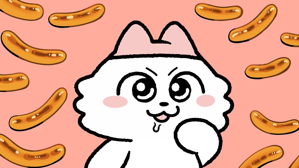 anime_nmeneko's tweet image. ＼ アニメ #ンめねこ 今夜📺✨ ／ 

第33話「ウィンナーはいかが？」は
今夜 11月20日（木）深夜1時58分より
TBSにて放送💛

放送終了後は各配信サービスにて
見逃し配信も❣