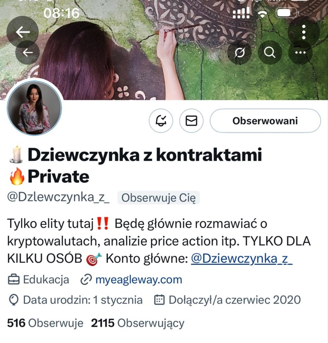 🕯Dziewczynka z kontraktami 🔥 tweet media