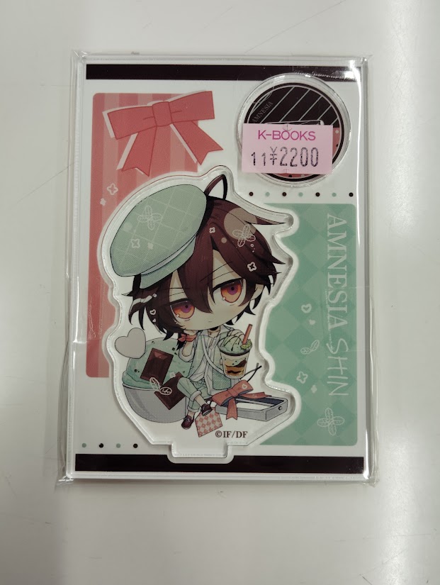 入荷情報】 「AMNESIA」アクリルスタンドやぬいぐるみ、カードなど入荷