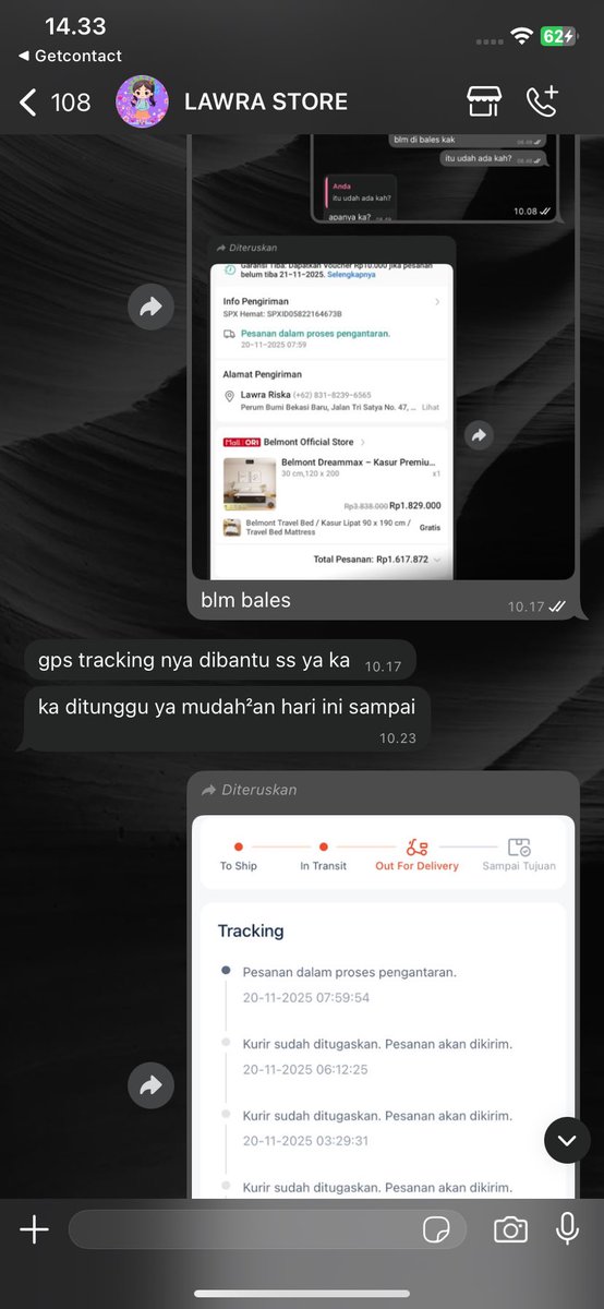 miniluvyou's tweet photo. lagi butuh duit kena scam anjinc lawra store +62 831-8239-6565 nomornya harihati ya guys. dari instant, ke pengiriman biasa dari 1,9 turun lagi turun lagi. mana harus ngajuin paylatternya sialan lah

gestun #zonauang https://t.co/I9FZROfCro