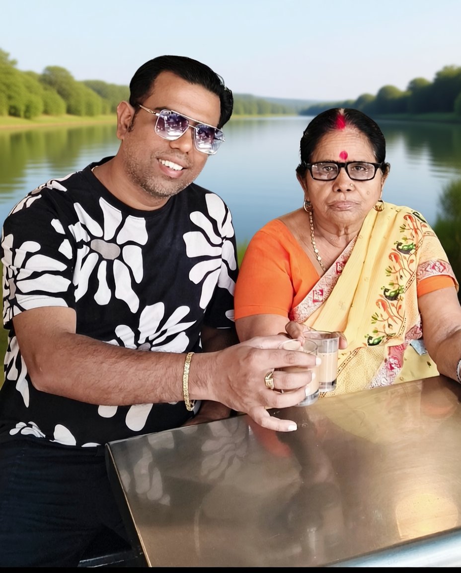 akashlinux's tweet image. भागदौड़ की जिंदगी से कुछ पल माँ के लिए निकाल के उन्हें अक्समात् ऐसे surprise Chai Date देने का सुकून ही अलग है! 

प्रेम स्नेह के अदभुत पल! 
#ChaiDateWithMaa