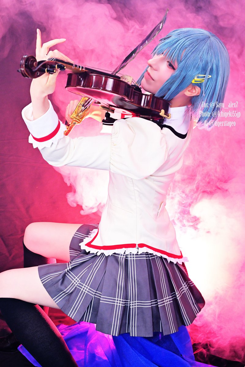 ichigeki55jp's tweet photo. マイスタジオ(@tigerstageo)で撮影させて頂きました。

美樹さやか
蒼穹のさゆり 様
@Sayu_alex7

暁美ほむら
SABI MANGO 様
@sabimango
https://t.co/hJF3u5vdnu

マイスタジオ(@tigerstageo)に新規導入した
スモークマシンで撮影させて頂きました。

初使用だったので試行錯誤でしたが
はい、当日は有難うございました！。

マイスタジオでのスモークマシンはもちろん
無料レンタルです！。
黒背景が盛れました。

#スモークマシン
#スモーク撮影
#魔法少女まどかマギカ  
#コスプレ撮影
#格安スタジオ
#tigerstageo