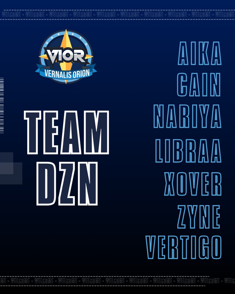 ViOrTower's tweet photo. 📢 Official Announcement

Kami dengan bangga memperkenalkan TEAM Deeznutt.

Roster:
Aika | Cain | Nariya | Libraa | Xover | Zyne | Vertigo

Semoga perjalanan mereka penuh perkembangan, sinergi, dan prestasi. 💜 https://t.co/yRxYz4OJMy