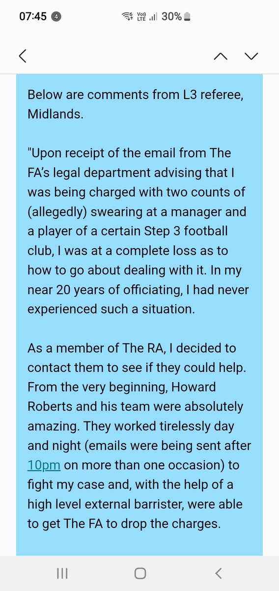 radical_referee's tweet image. I saw this from the Referees Association. 👇🏾

Apparently a Level 3 Referee from the Midlands was charged with allegedly swearing at a manager and a player.

Does anyone know what game this would refer to and exactly what was alleged?

It&apos;s always nice to have ALL the detail.