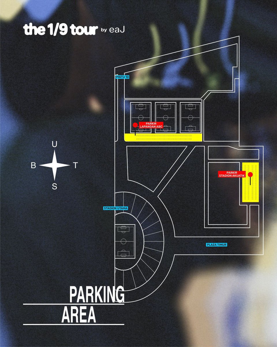 RajawaliIndo's tweet image. LOST? Not on our watch! 🧭 Here’s your map to eaJ!

Navigating GBK can be a maze, but we’ve got the cheat codes for you! Swipe left to see the full Venue Map and Parking Spots for The 1/9 Tour at Basket Hall GBK Senayan!

See you at the venue! 🐈‍⬛💨
#The1outof9tour #eaJ