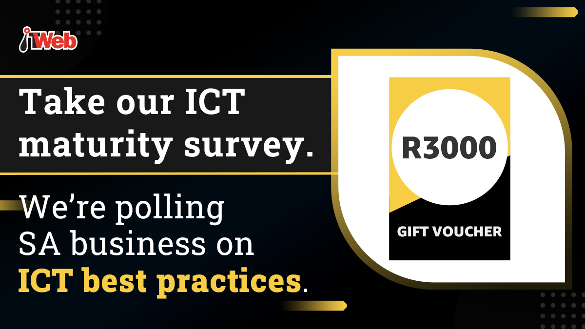 ITWeb's tweet image. Share your voice - ITWeb &amp;amp; @MTNBusinessZA want to hear from you!
Take the ICT Maturity Survey and share your insights on tech integration, cybersecurity, data-driven decision-making, &amp;amp; emerging tech. Plus you could win a R3 000 TakeAlot voucher. #ICTSurvey
itweb.co.za/survey/gxnklOq…