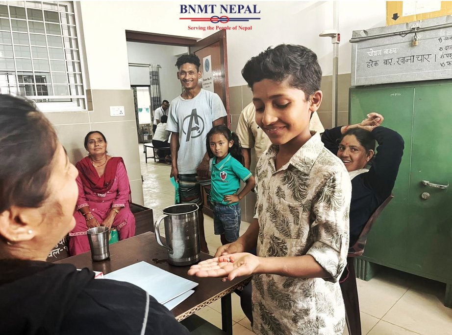 BiratNepal's tweet image. The selected photography for the @UnionConference #COMMUNITYCONNECT Artwork/Photography Exhibition, &quot;Towards a Safer Tomorrow&quot; - Gaurav Gautam, 11, Begins 3HP Preventive Therapy for Latent TB, is funded by @TheUnion_TBLH under the #CRITIC project.
#UnionConf #WCLH2025 #EndTB
