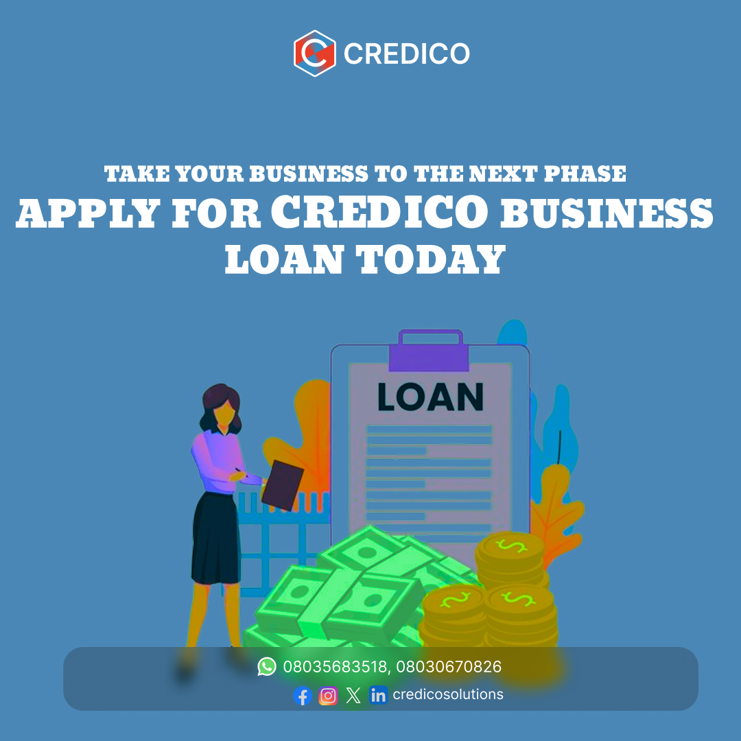 Credicosolution's tweet image. Expand your business,
Make the next big move with the right partner.
Get the financial boost you need, right when you need it.
Don’t let capital hold you back.
Apply for a CREDICO Business Loan today and unlock your next phase of growth.
#CREDICO