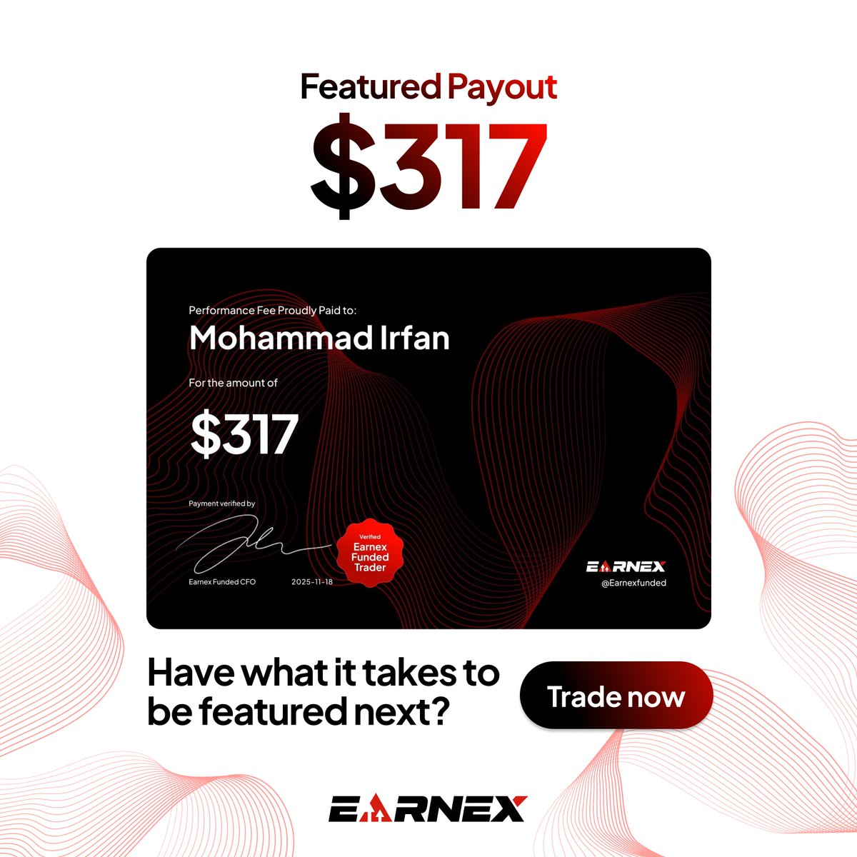 Funded By Earnex tweet media