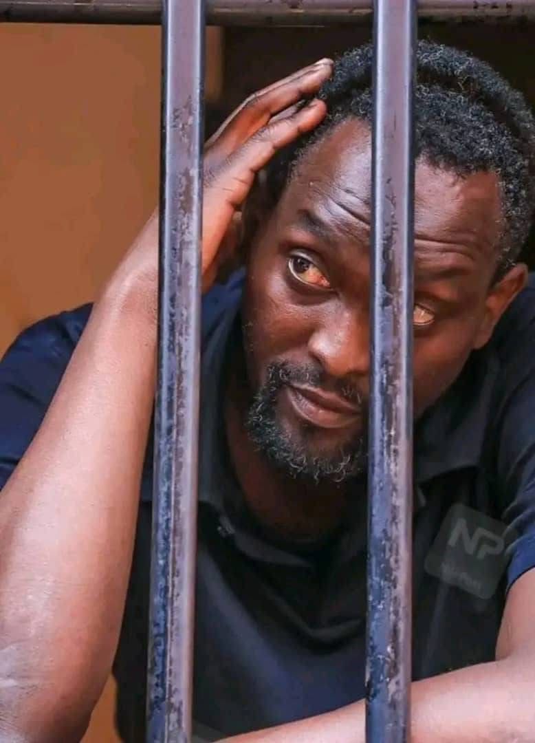 AMufumbiro's tweet image. They can lock the body behind bars, but they can never imprison our souls.  
Our spirits are free.  
Our will is unbreakable.  
Keep rising, the #ProtestVoteUg terrifies them. 
#FreeAllPoliticalPrisonersUg