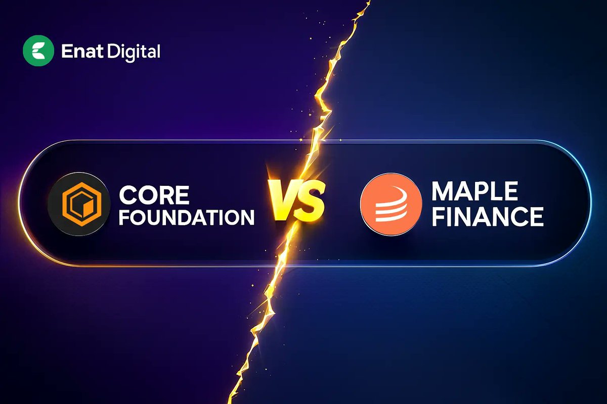 enatooo's tweet image. Core vs Maple Finance: Why this dispute could reshape how BTC yield products &amp;amp; institutional DeFi operate. Read full gist on EnatDigital blog post.

Link in bio.

#CoreFoundation #MapleFinance #CryptoLaw #DeFiNews