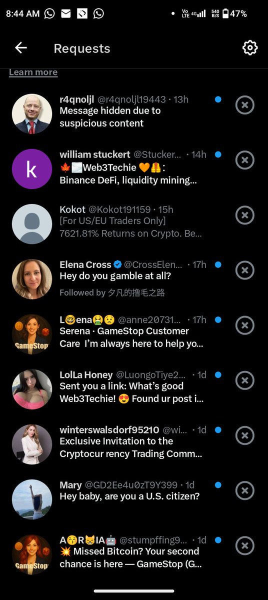Omooo this people no dey tire 😭 at all

Only if all these dm's can be full of job offers I will be glad

Well Gm