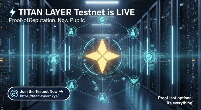 peymankiyan's tweet image. 🌐 Excited about @titanlayer_ and the innovation of #TitanLayer in #Web3.
The #ProofOfReputation model is 🔑 — $TITAN is the future. 🚀