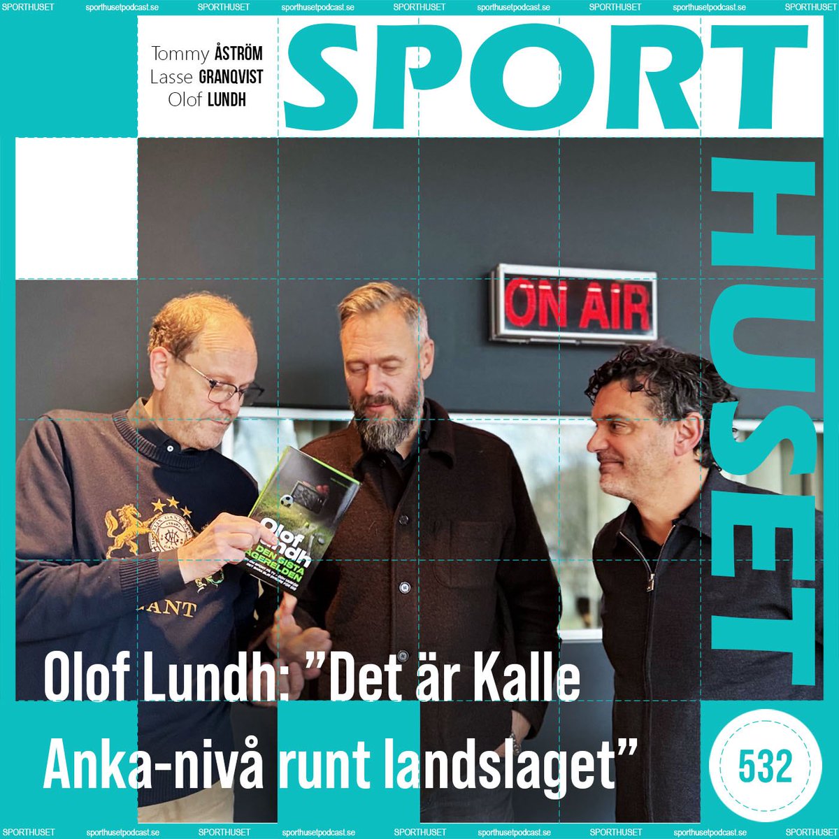 Nytt avsnitt‼️
Med <a href="/oloflundh/">Olof Lundh</a> och ”Den sista lägerelden”📖om den svenska tv-sporthistorien och tittarraseriet mot dyra abonnemang.
▪️Om VM-kvalkaoset: 
”Vi journalister fick upplysa landslaget om avstängningshotet”
▪️Daniel Ståhl vs Dalian Dawody🥇🥇
🎧▶️podcasts.apple.com/se/podcast/spo…