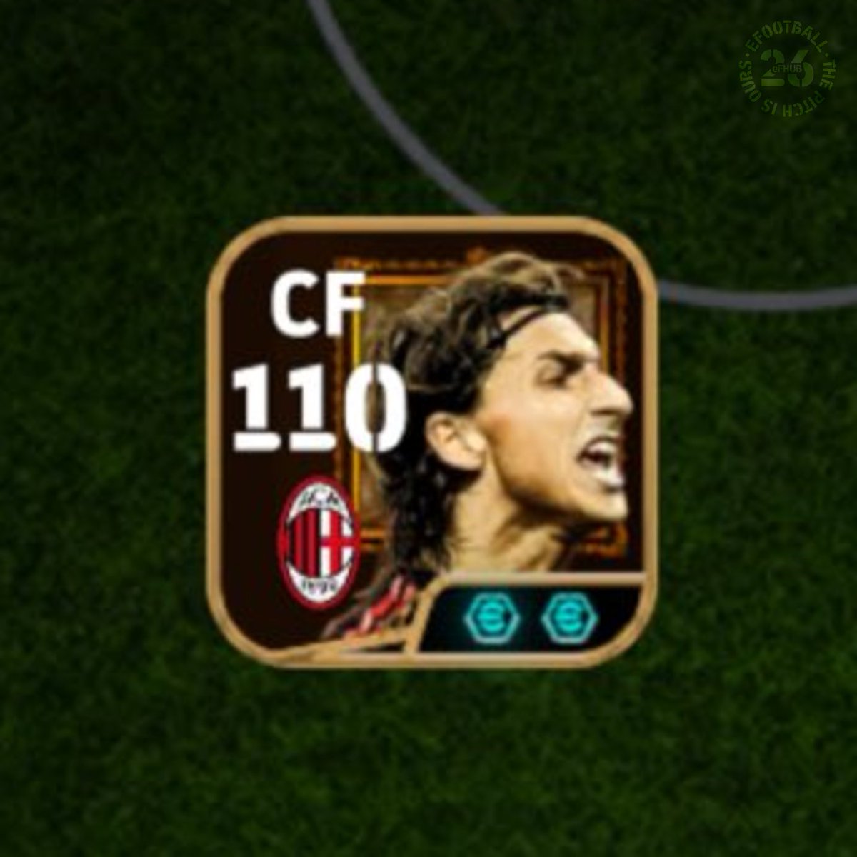 Peshubapp's tweet image. 🚨 𝐁𝐑𝐄𝐀𝐊𝐈𝐍𝐆 : Zlatan rewrites history : the first ever in PES/eFootball™ to reach 1⃣1⃣0⃣ !