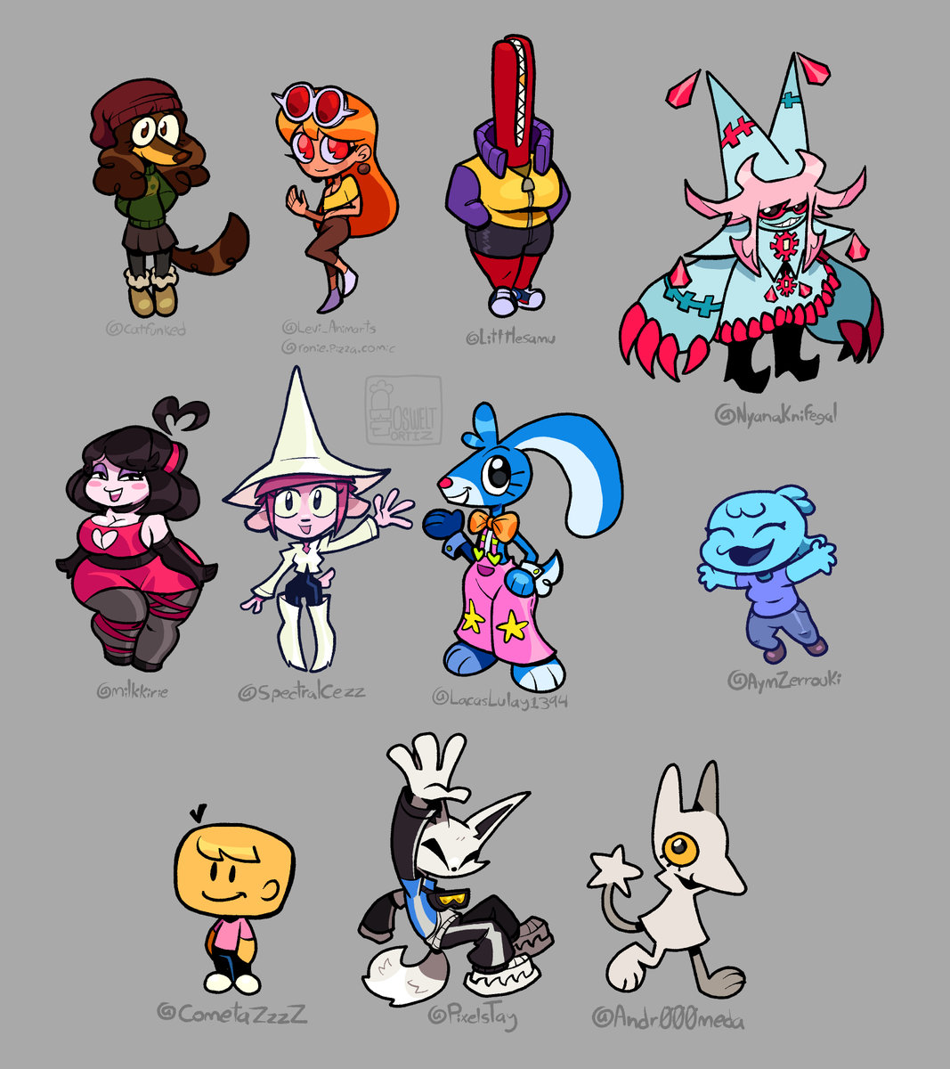 OSWELT! COMMISSIONS ARE OPEN AGAIN (3/8) tweet media