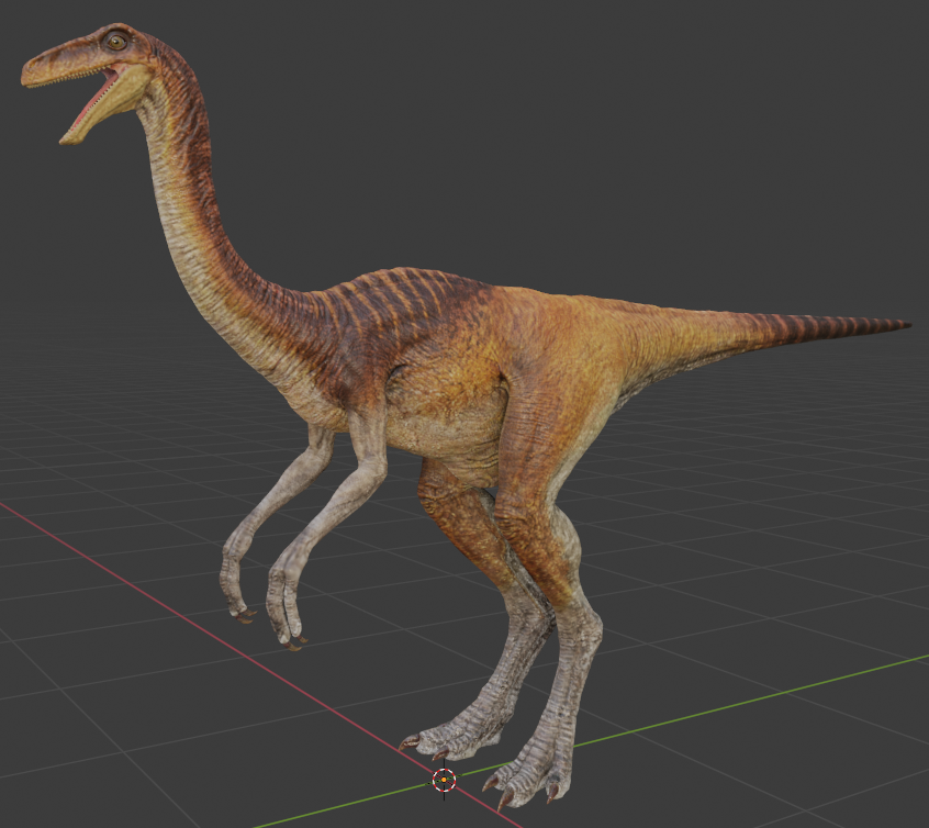 Jurassic Park Gallimimus Variants! I decided to make JP skins for